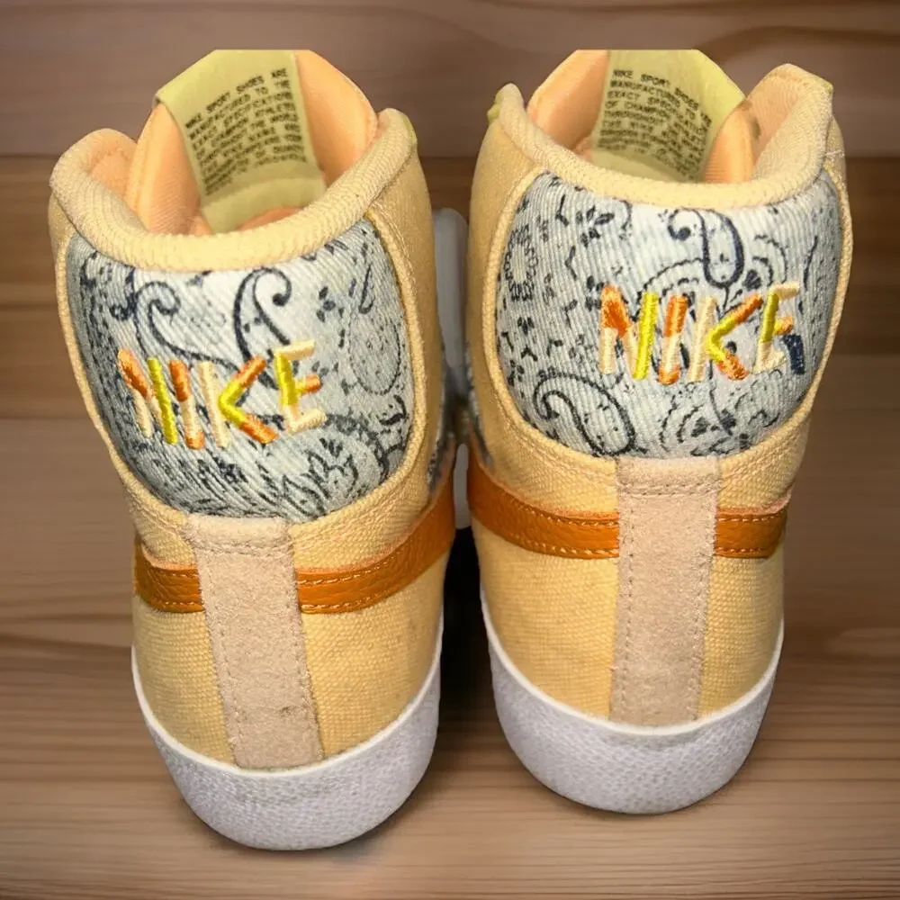 Nike Zoom Blazer Premium‎ SB Mid Paisley Pack - Melon Tint Size 6